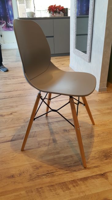 Schale Holz Modell Stuhl Image