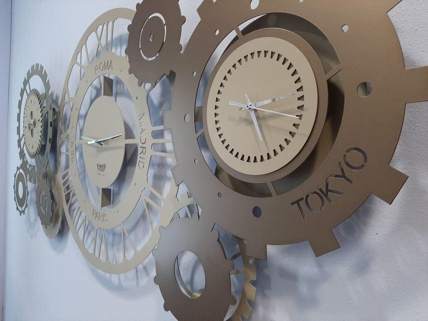Meccano big fusee clock Image