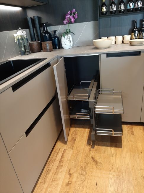 Cucina Time per opaco cappuccino e rovere termocotto di Gentili Cucine Image