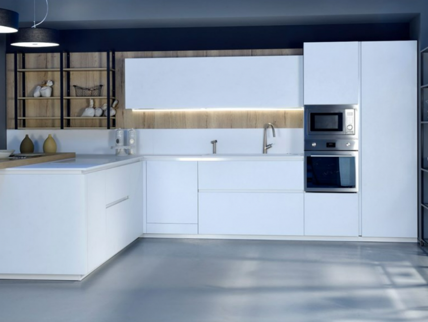 Cucina con penisola moderna Time Image